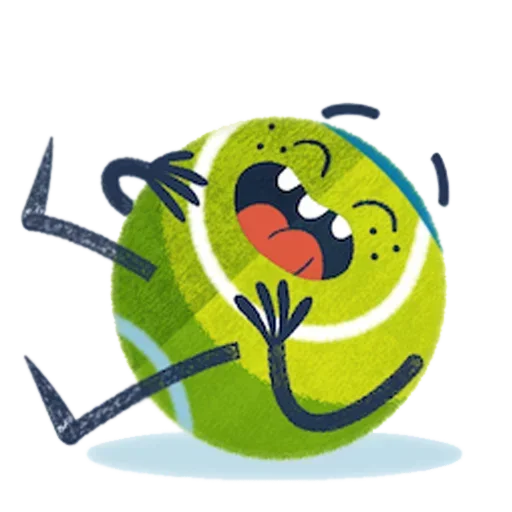 😂 Стикер «Tennis Time» для Telegram