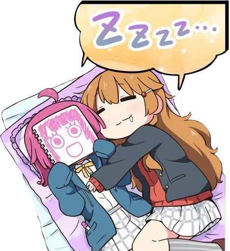😴 Стикер «Tennoji Rina» для Telegram