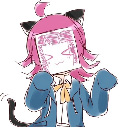 😽 Стикер «Tennoji Rina» для Telegram