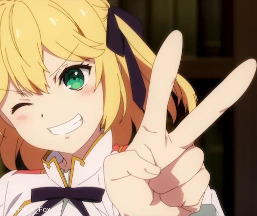 ✌️ Стикер «Tensei Oujo to Tensai Reijou no Mahou Kakumei» для Telegram