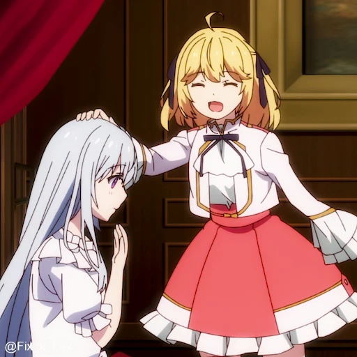 🥰 Стикер «Tensei Oujo to Tensai Reijou no Mahou Kakumei» для Telegram
