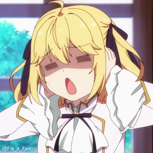 🤯 Стикер «Tensei Oujo to Tensai Reijou no Mahou Kakumei» для Telegram
