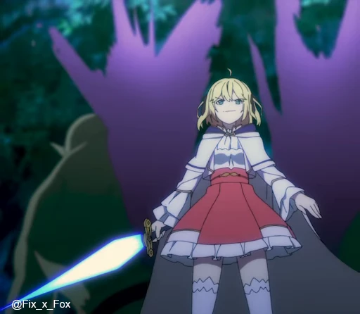 😎 Стикер «Tensei Oujo to Tensai Reijou no Mahou Kakumei» для Telegram