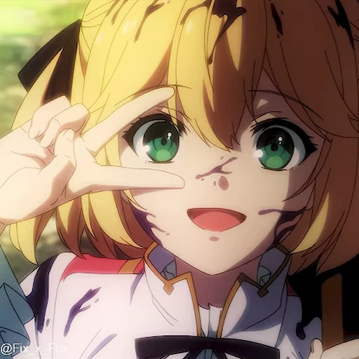 😉 Стикер «Tensei Oujo to Tensai Reijou no Mahou Kakumei» для Telegram