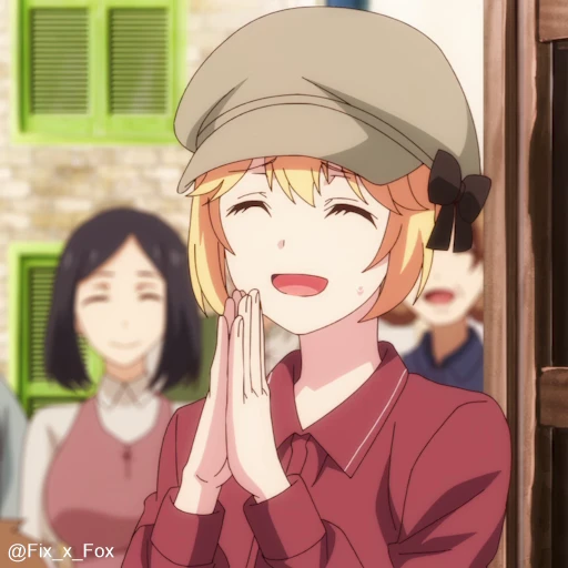 🙏 Стикер «Tensei Oujo to Tensai Reijou no Mahou Kakumei» для Telegram