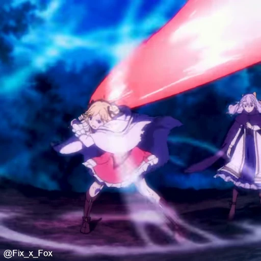 🤬 Стикер «Tensei Oujo to Tensai Reijou no Mahou Kakumei» для Telegram