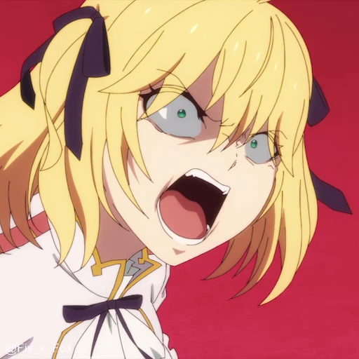 🤬 Стикер «Tensei Oujo to Tensai Reijou no Mahou Kakumei» для Telegram