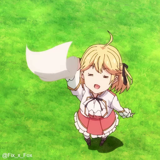 👋 Стикер «Tensei Oujo to Tensai Reijou no Mahou Kakumei» для Telegram