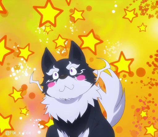 🐶 Стикер «Tensei Shitara Ken Deshita Part 1» для Telegram