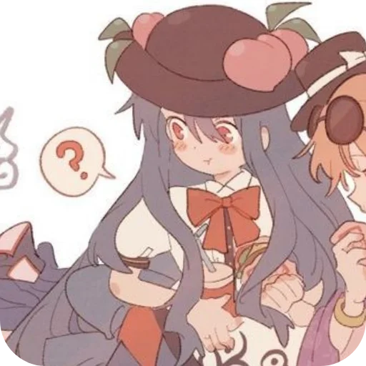 📖 Стикер «hinanawi tenshi» для Telegram