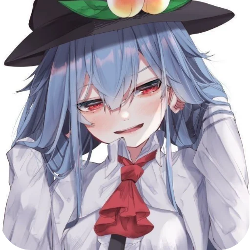 🎩 Стикер «hinanawi tenshi» для Telegram