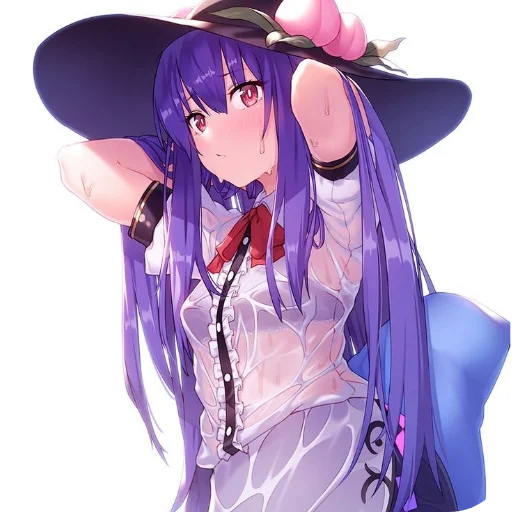 🎩 Стикер «hinanawi tenshi» для Telegram