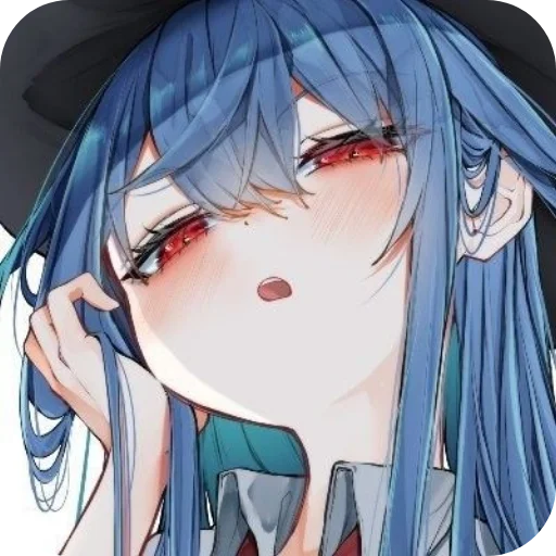 💇 Стикер «hinanawi tenshi» для Telegram