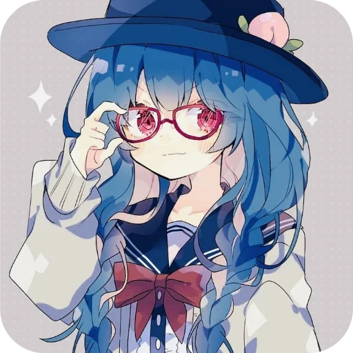 👄 Стикер «hinanawi tenshi» для Telegram