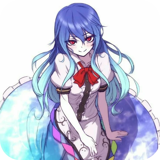 👍 Стикер «hinanawi tenshi» для Telegram