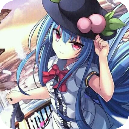 🖼 Стикер «hinanawi tenshi» для Telegram