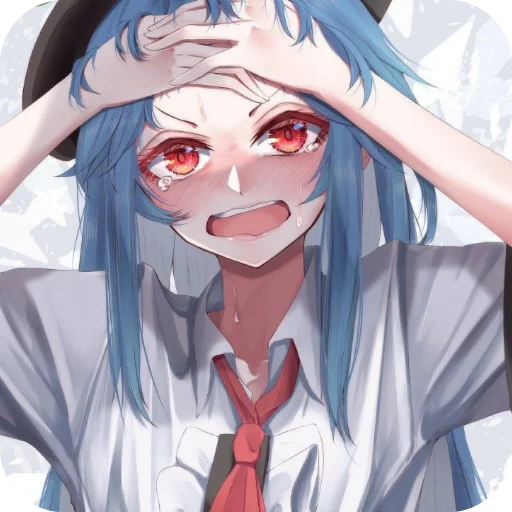 👄 Стикер «hinanawi tenshi» для Telegram