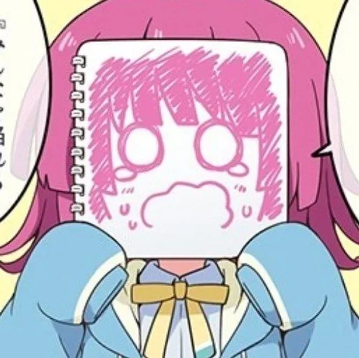 😰 Стикер «Rina Chan» для Telegram