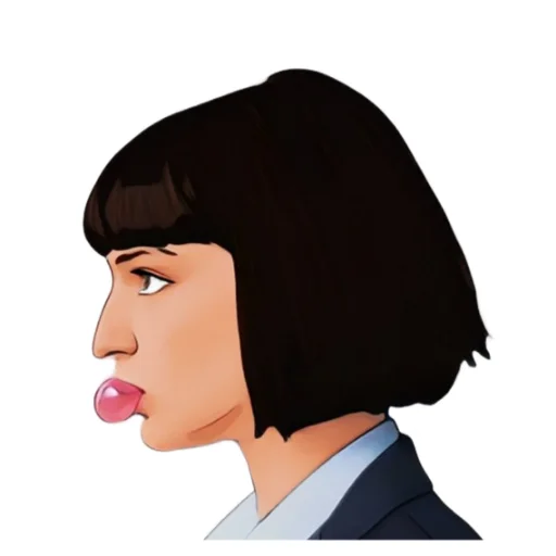 😋 Стикер «Тео и Пэнси» для Telegram