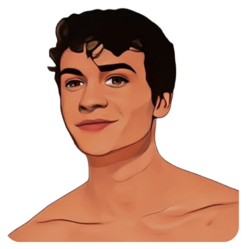 🛁 Стикер «Тео и Пэнси» для Telegram