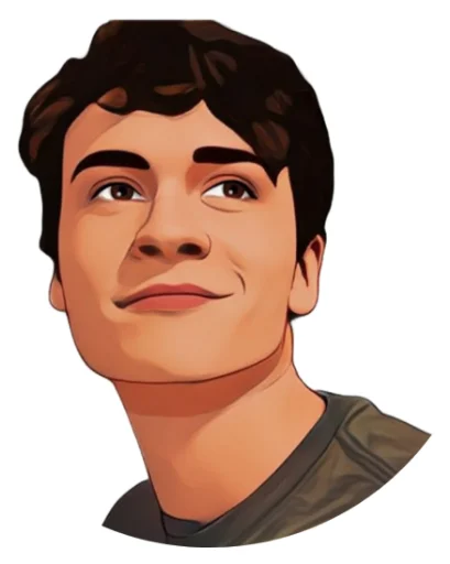 😊 Стикер «Тео и Пэнси» для Telegram
