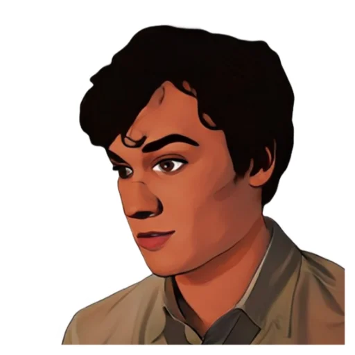 👽 Стикер «Тео и Пэнси» для Telegram
