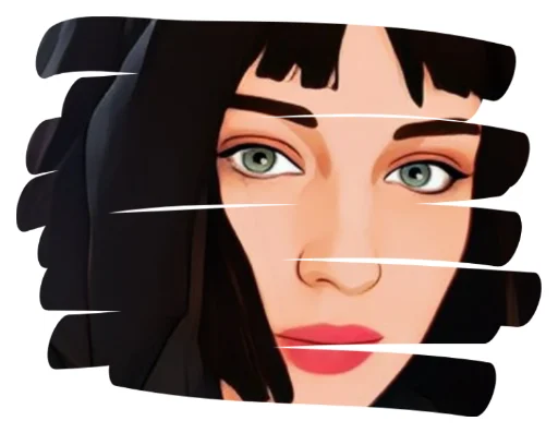 🫥 Стикер «Тео и Пэнси» для Telegram
