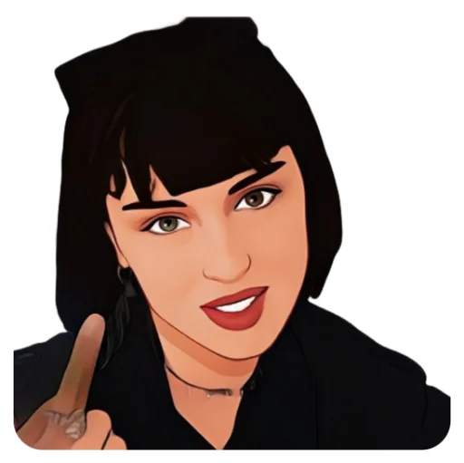 🖕 Стикер «Тео и Пэнси» для Telegram