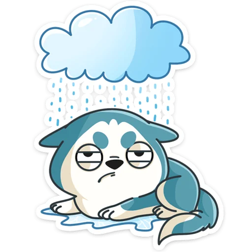 ☔️ Стикер «Тео» для Telegram