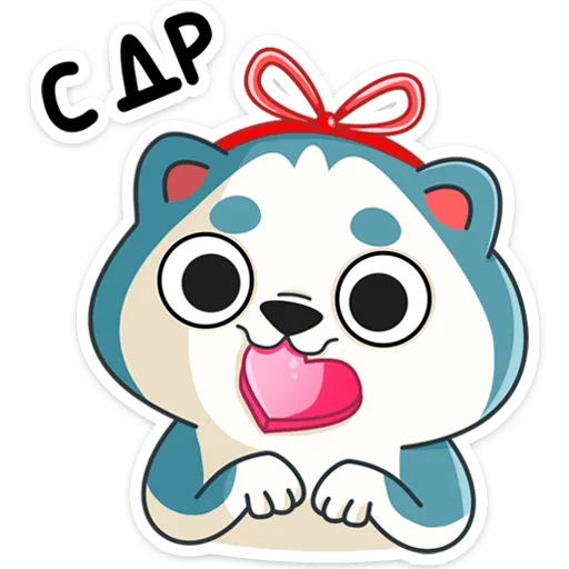 🥳 Стикер «Тео» для Telegram