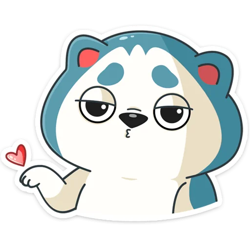 ❤️ Стикер «Тео» для Telegram
