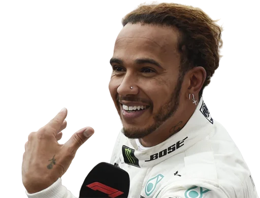 🤔 Стикер «Lewis Hamilton Stickerpack» для Telegram