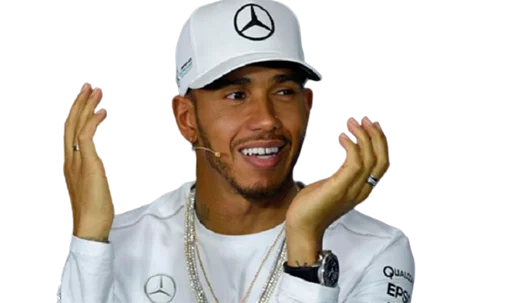🤷‍♂️ Стикер «Lewis Hamilton Stickerpack» для Telegram