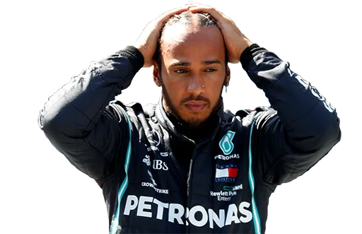 🤷‍♂️ Стикер «Lewis Hamilton Stickerpack» для Telegram