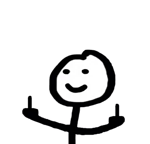 😝 Стикер «Теребонька» для Telegram