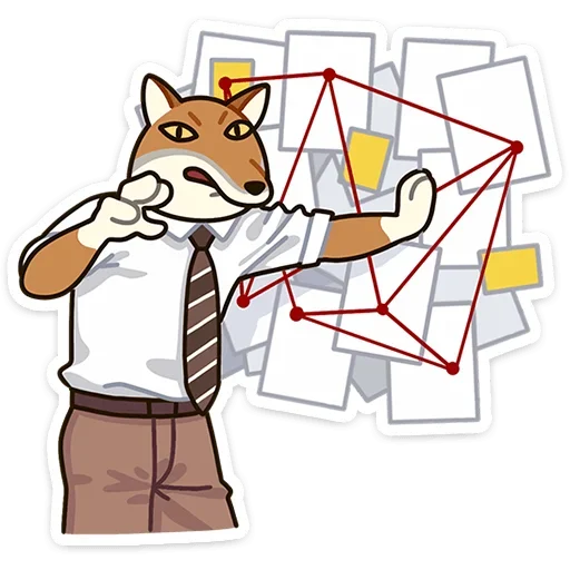 ☝ Стикер «Терентий» для Telegram