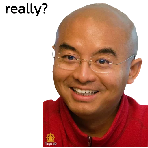 🥹 Стикер «Yongey Mingyur Rinpoche» для Telegram