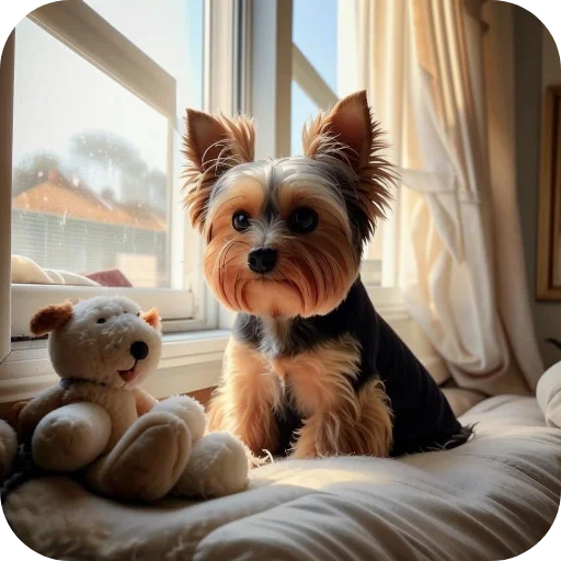 🐶 Стикер «Йорк» для Telegram