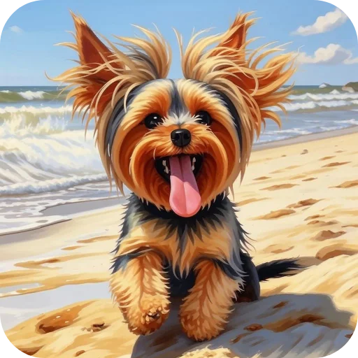 🐶 Стикер «Йорк» для Telegram