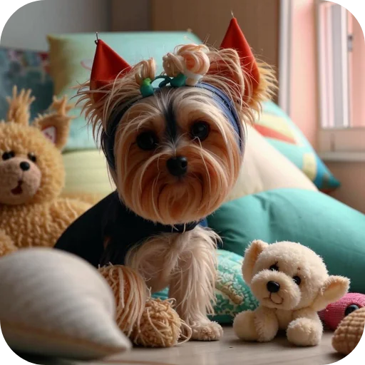 🧸 Стикер «Йорк» для Telegram