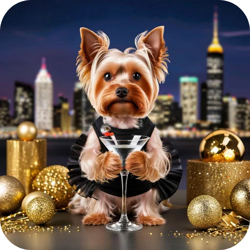 🐶 Стикер «Йорк» для Telegram