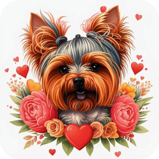 🌸 Стикер «Йорк» для Telegram