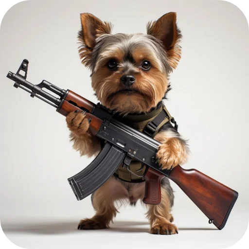🐶 Стикер «Йорк» для Telegram