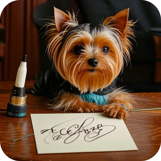 🐶 Стикер «Йорк» для Telegram