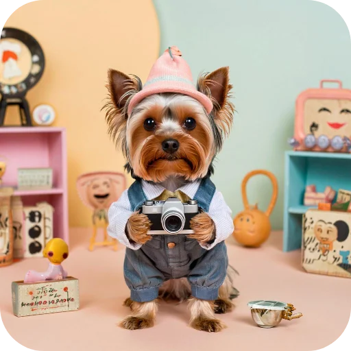 🐶 Стикер «Йорк» для Telegram