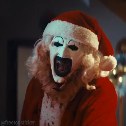 🎅 Стикер «Ужасающий 3» для Telegram