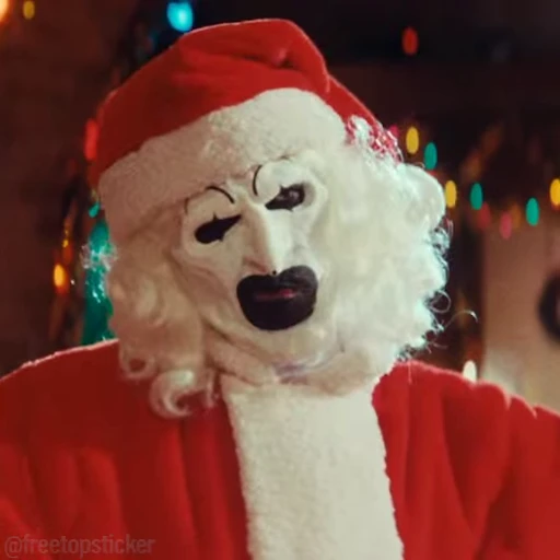 🎅 Стикер «Ужасающий 3» для Telegram
