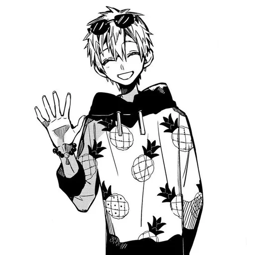 👋 Стикер «Teru Minamoto» для Telegram