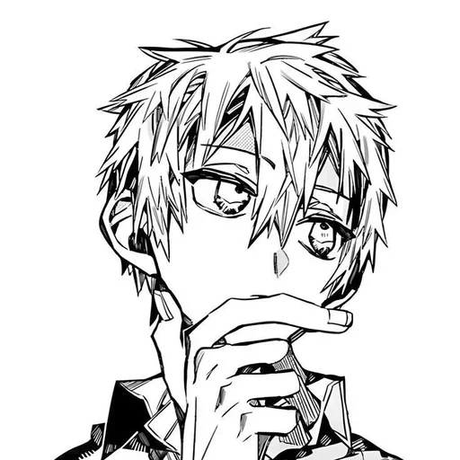 🤔 Стикер «Teru Minamoto» для Telegram