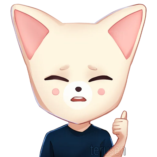 🥲 Стикер «SKZ Terusen» для Telegram